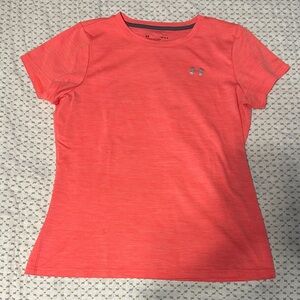 Under Armour Bright Coral Tee